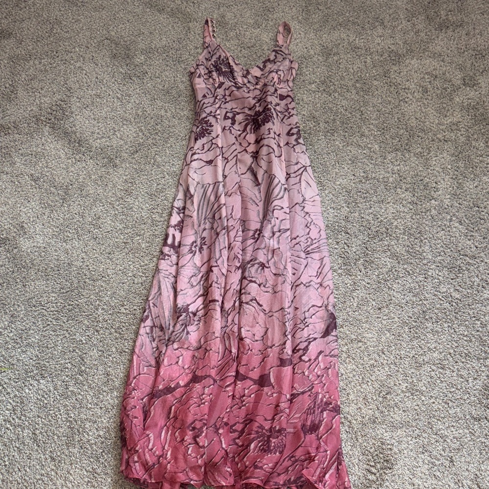 Silk dress made in Italy